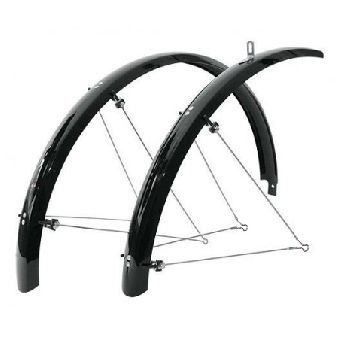 Merkloos Spatbordset 28" 50 mm kunststof compleet met (8716637012980)