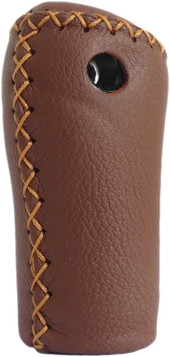 Handvat Gazelle rechts 88 mm - bruin Aero leder (8717118395530)