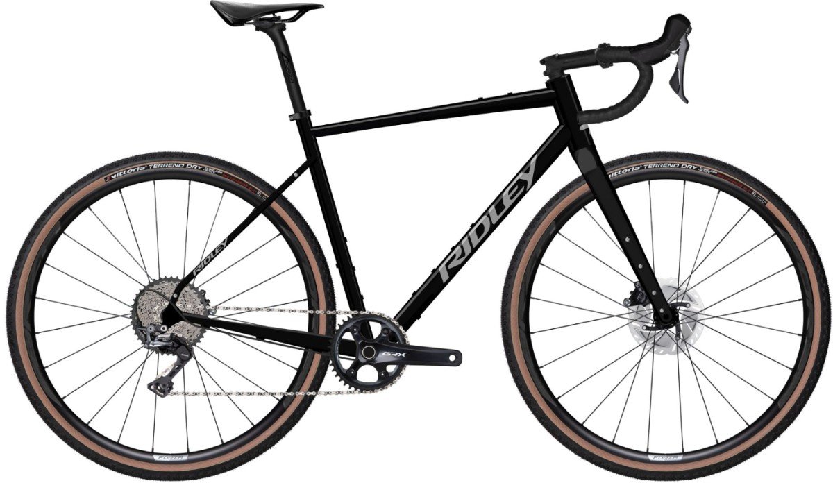Ridley Kanzo Adventure ALU GRX600 Black / Silver L 2024 (5400928391542)