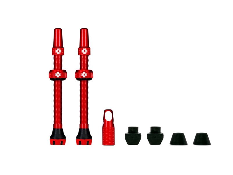 Muc off Muc-off tubeless ventiel set 60mm rood (5037835209716)