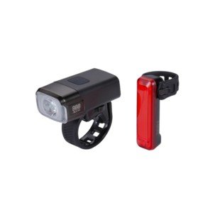 Bbb BLS-165 Verlichtingsset NanoStrike 600 Combo + BLS-137 Rear Signal Uni Zwart (8716683126976)