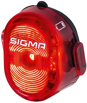 Achterlicht Sigma nugget ii led accu usb zw (4016224150519)