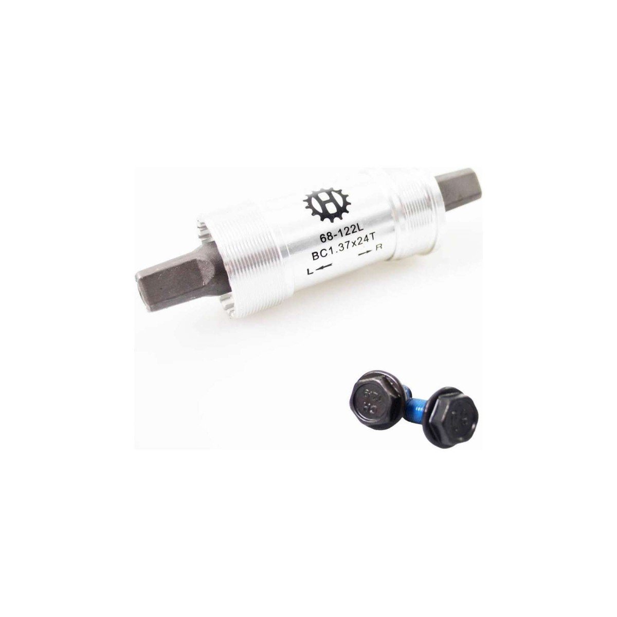 Merkloos Trapas 68/122mm BSA staal (8716637016490)