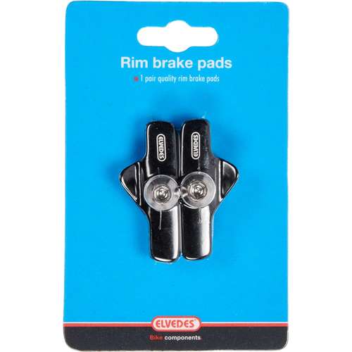 Elvedes Paar Remblokken Campa + Schoen Zwart (6846) (8716706023039)
