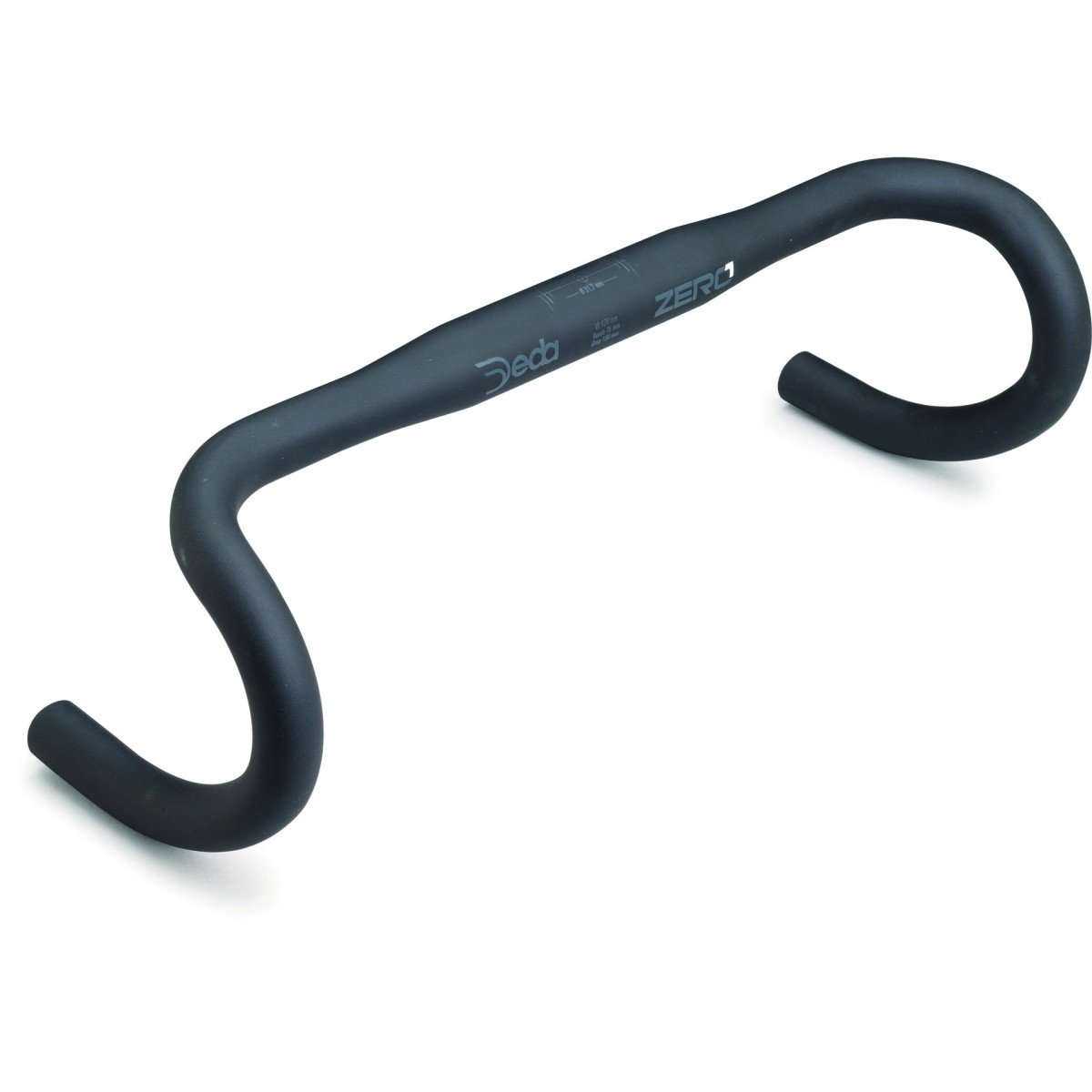 Deda Stuur zero1 rhm 46cm black on black (8059265683673)