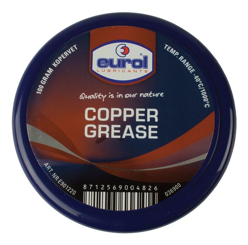 Olie Eurol kopervet blik 100gram (8712569004826)