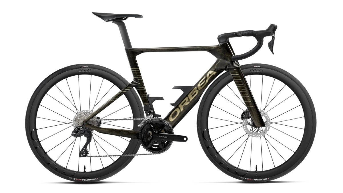 ORBEA ORCA AERO M30iLTD Magic Gold Carbon View - Titanium (Gloss) 57cm (8434446280948)