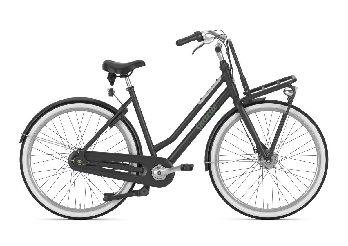 GAZELLE Miss Grace DAMES Black Mat 54cm 2025 (8717231002667)