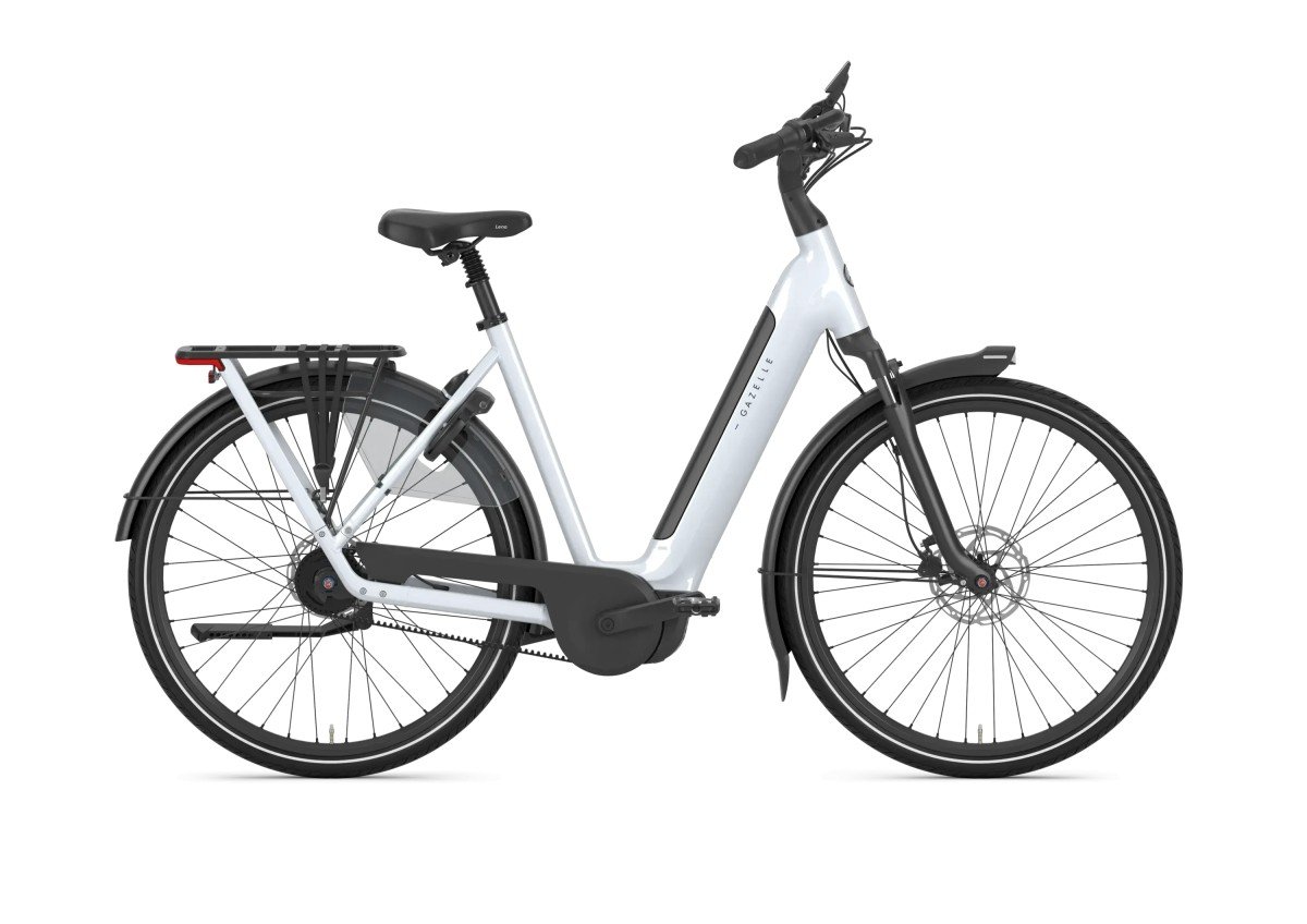 GAZELLE Grenoble C5+ DAMES Frozen White Glans 53cm 2027 (8717231373873)