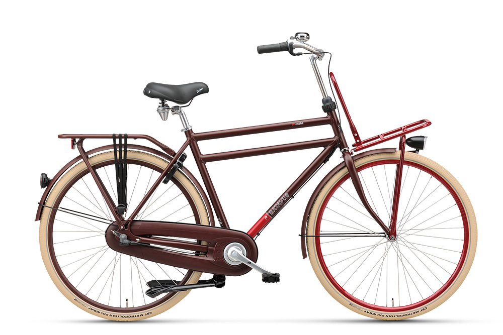 Batavus Cnctd Hr3 Zwartrood-Mat  55 (8713568307161)