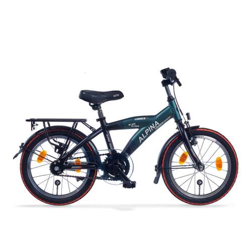 Alpina Yabber J18 Pine Green Matt - Vivid Black Ma (8719461051491)