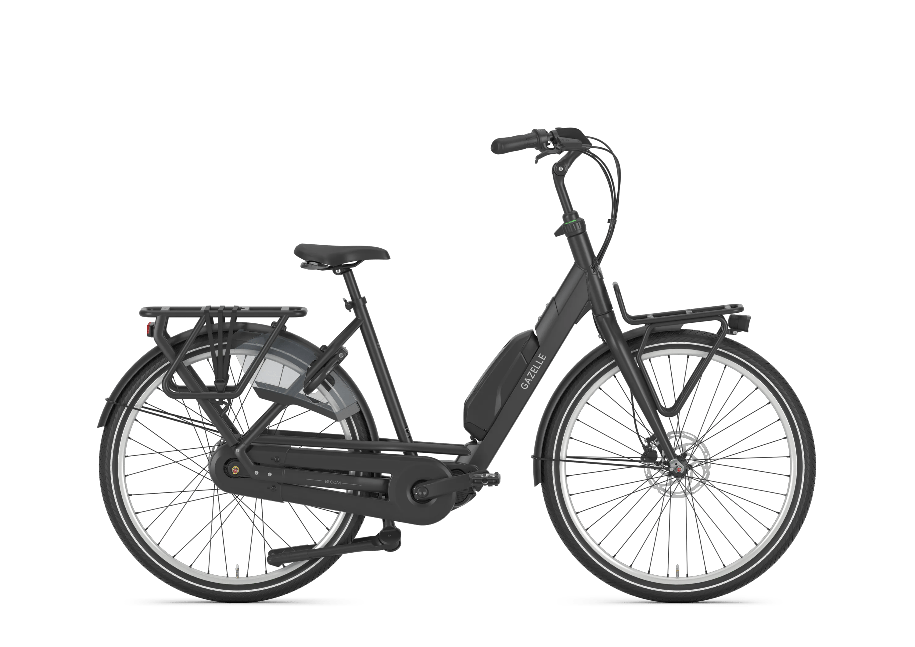 Gazelle BLOOM C320 HMS L53 Black SE (Mat) (8717231365250)