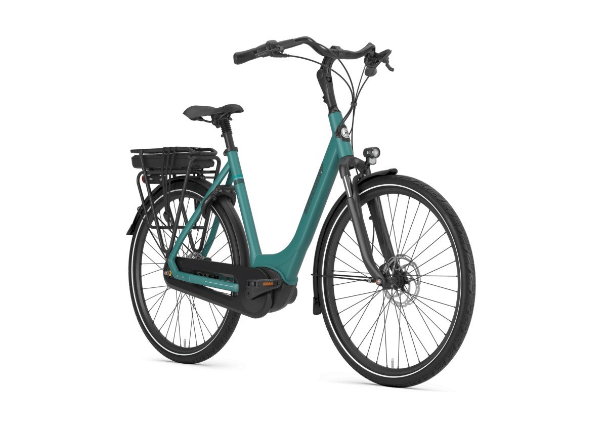 GAZELLE Paris C7+ Dames Thyme Green Mat 49cm 2024 (8717231365977)
