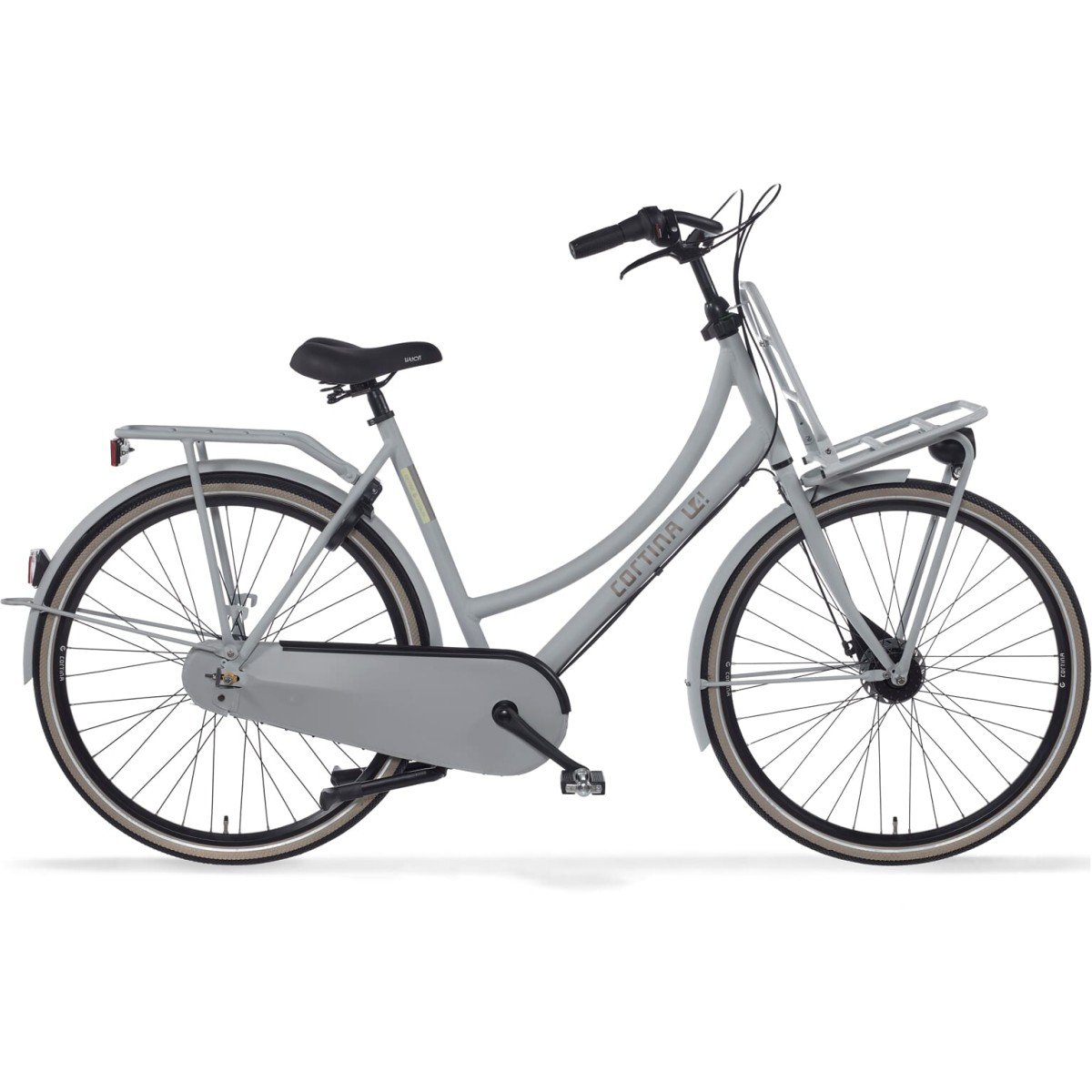 CORTINA U4 Transport DAMES Smooth Grey Matt 57cm 2025 (8719461053686)