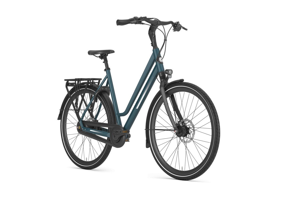 GAZELLE Chamonix C8 DAMES Pine Green Mat 57cm 2027 (8717231375037)