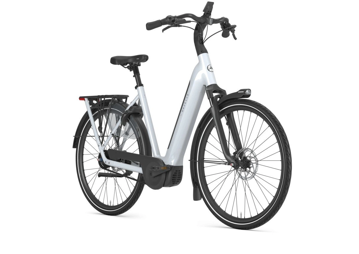 GAZELLE Grenoble C5+ Dames Frozen White Glans 53cm (8717231373873)
