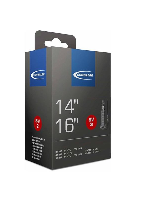 Schwalbe bnb SV2 14 x 1 1/4 - 16 x 1.50 fv 40mm (4026495099905)
