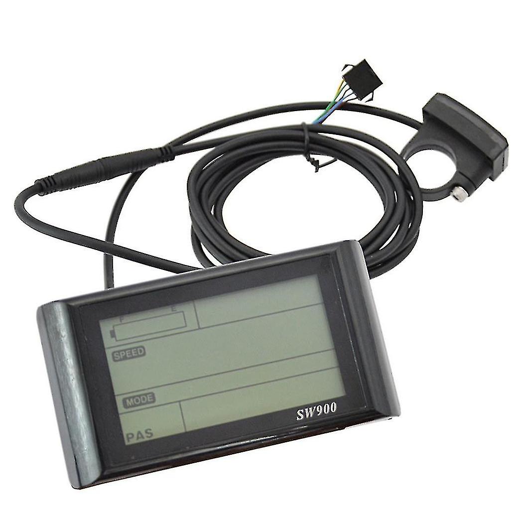King Sw900 Ebike LCD Display 24v/36v/48v52v/60v E-bike LCD Meter Panel Display voor elektrische fiets Compute (2181006123882)
