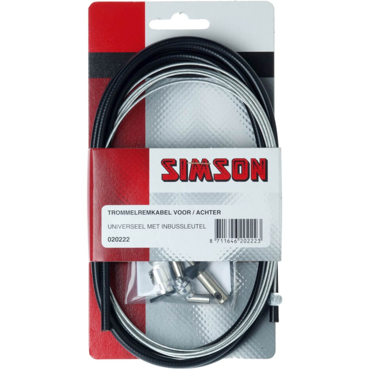 Simson tr remkabelset v/a zw (8711646202223)