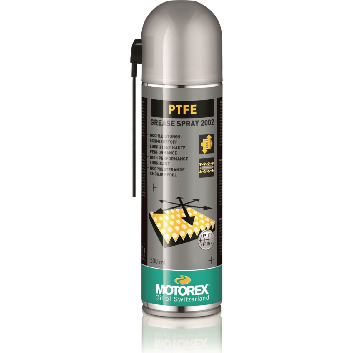 Motorex PTFE grease spray 2002 500ml (7611197130666)