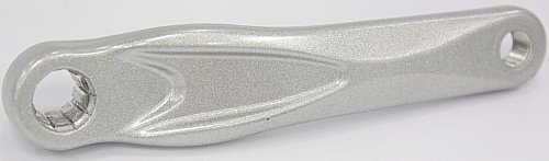 Gazelle Crankset links Miranda silver Alfa 0 Bosch (8717118379448)