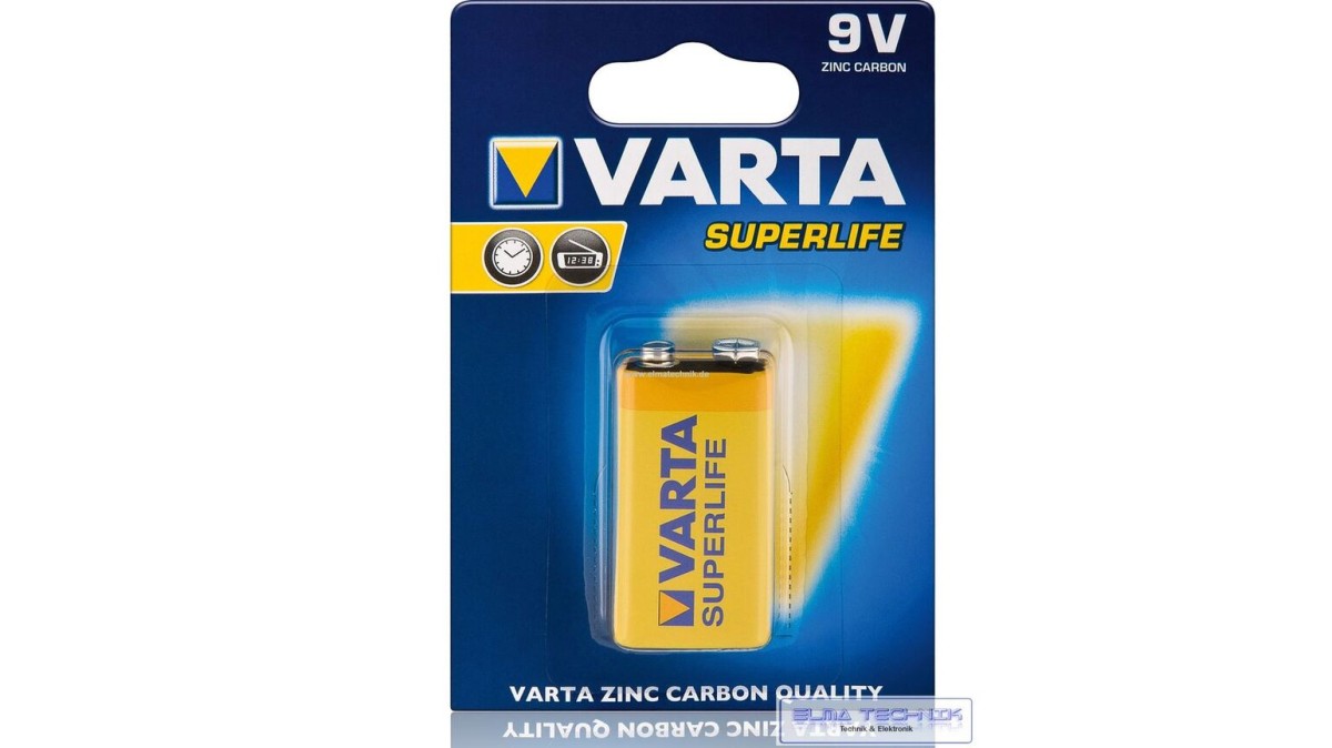 Varta Batt va superlife 6f22 blok 9v (4008496556427)