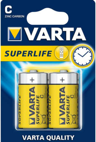 Varta batterij R14 1,5V krt (2) (4008496556304)