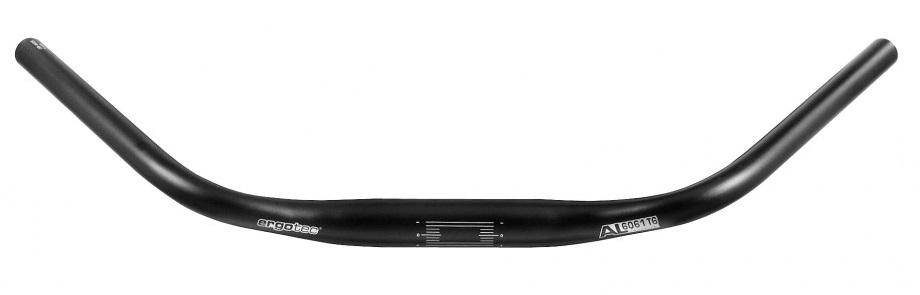 Ergotec stuurbocht Trekking 31.8, 45gr, 620mm, zwart mat (4016538079612)