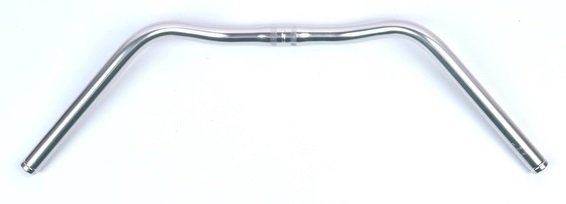 Gazelle Stuurbocht 25,4 585mm ALU Silver 3R ORANGE 3 rille (8717118552544)