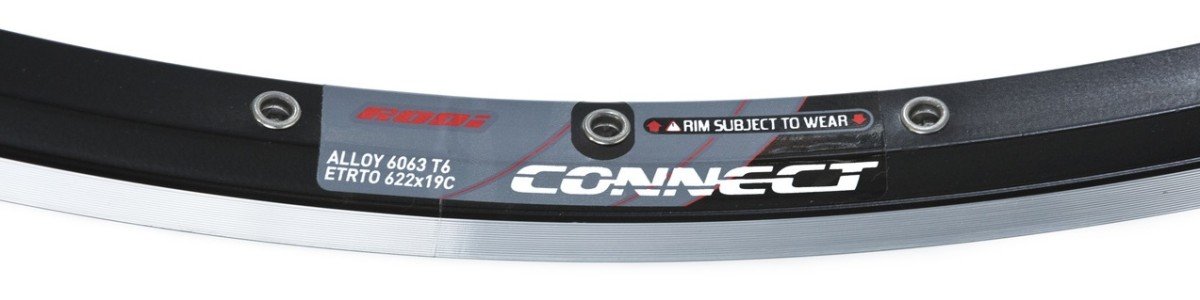 Gazelle Velg 28 inch Connect black geslepen 32gts 32x1 (8717118408629)