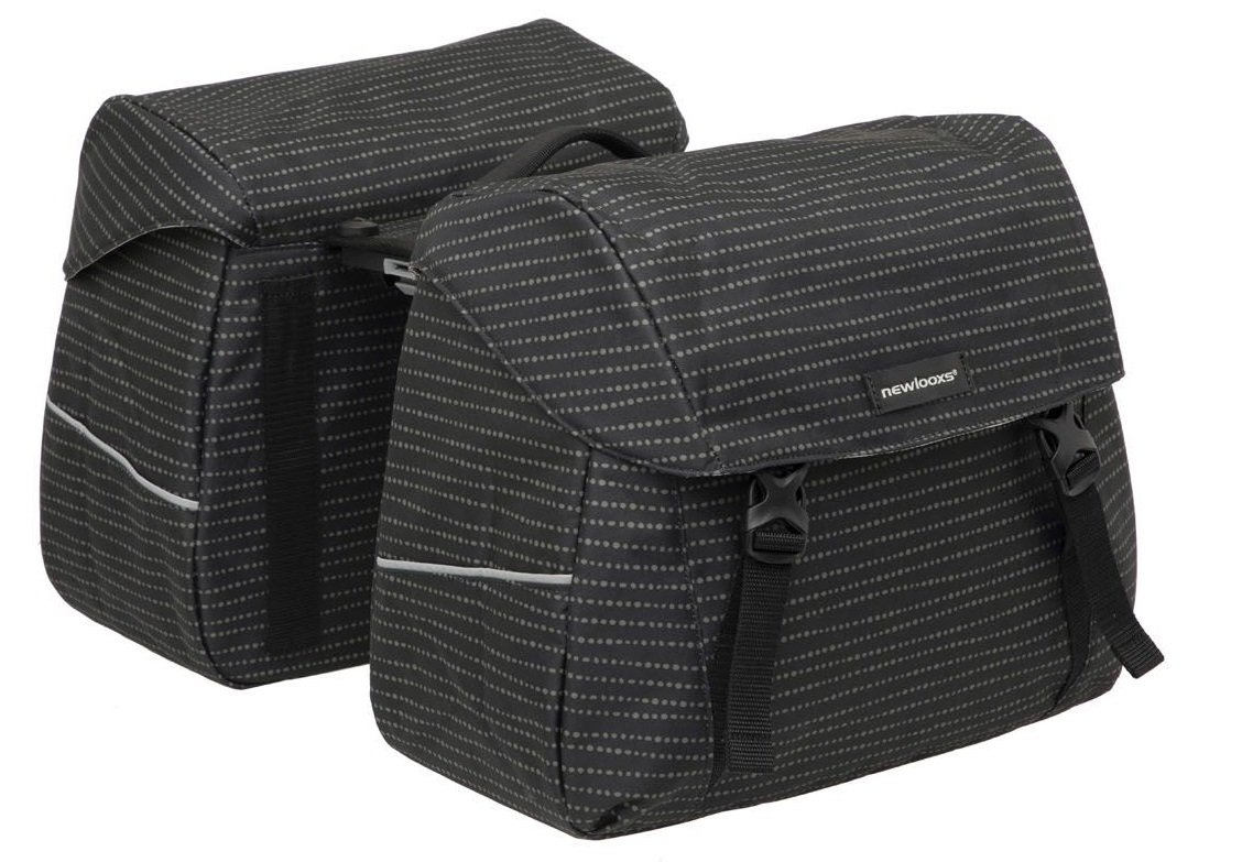 New Looxs fietstas dubbel Joli nomi black MIK 37L (8714827984154)
