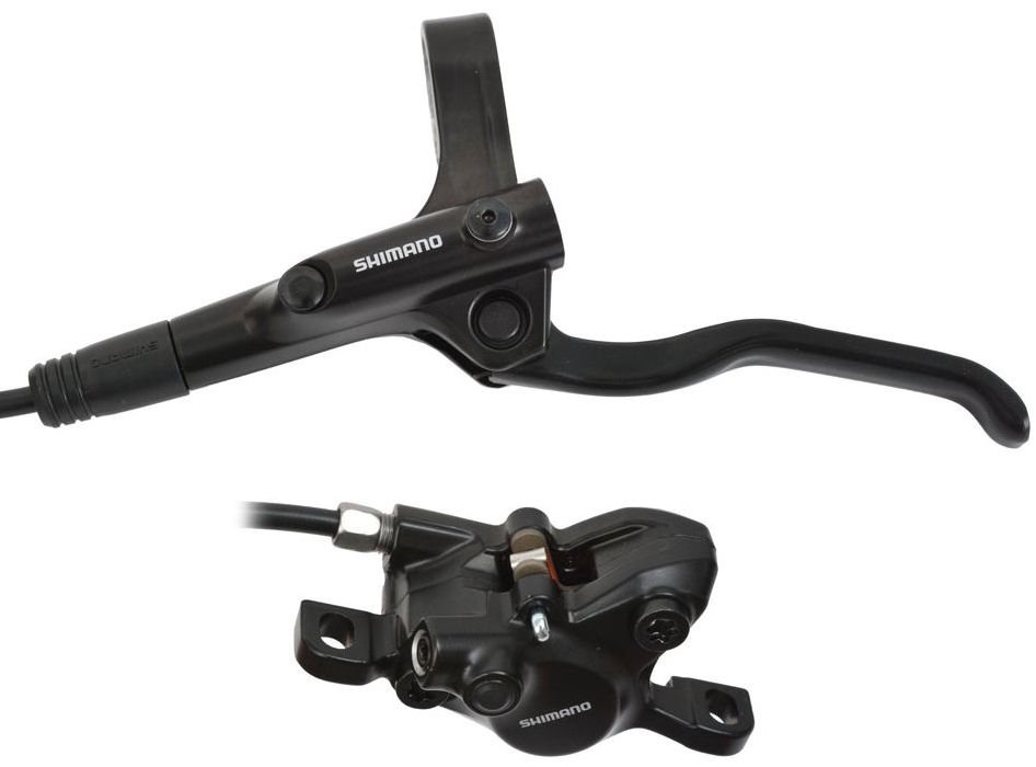 Shimano schijfremset (voor) MT200 zwart EMT200KLFPRA100 (4524667881483)