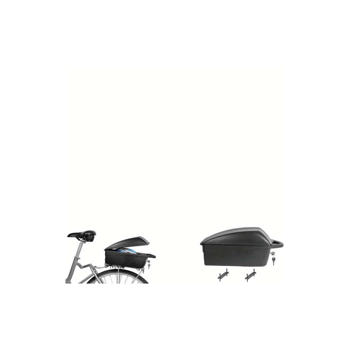 Polisport topkoffer 11L zwart 32x26x18cm (5604415027208)