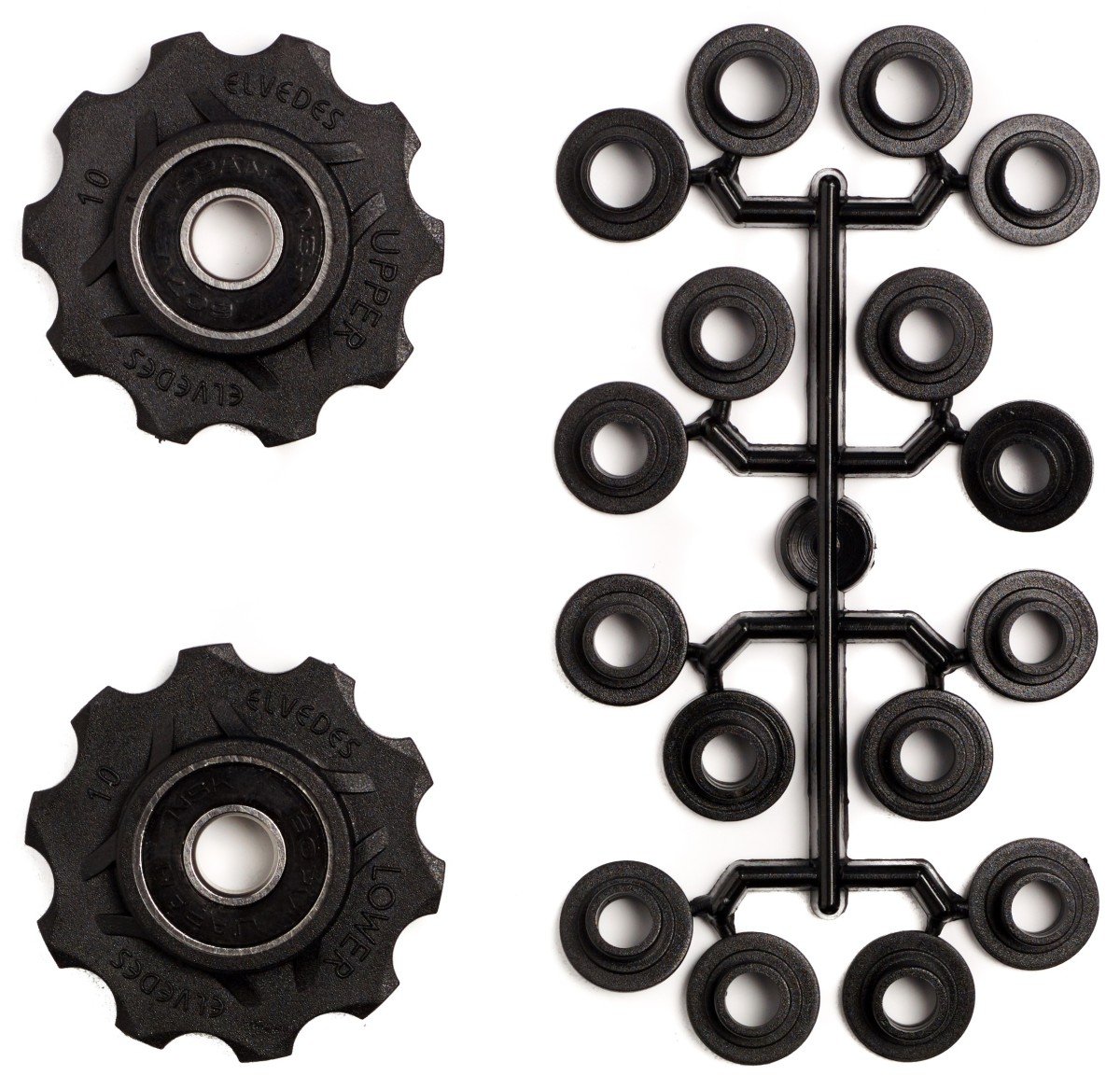 Elvedes derailleurwiel set Shim/Camp/Sram 2x10t (8716706018233)