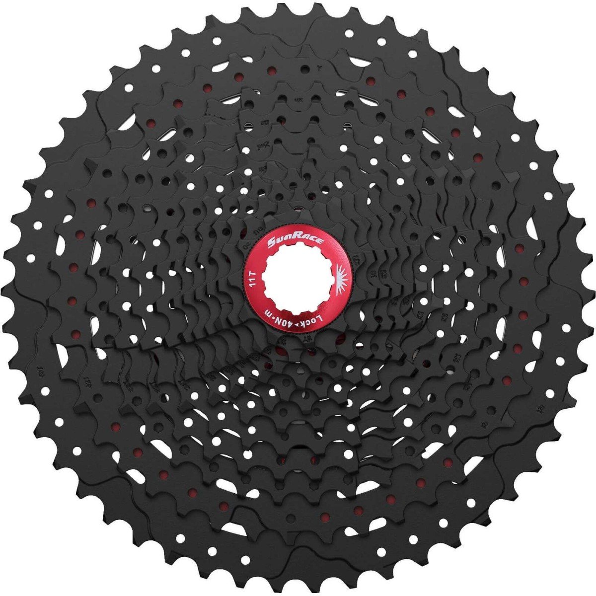 Sunrace cassette 12v 11/50 CSMZ90 zwart (4710944256918)