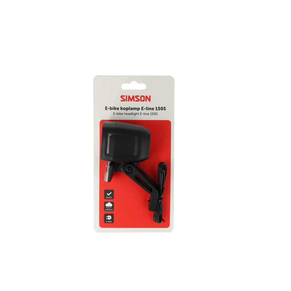 Simson koplamp Aurora E-line 150S (8711646941498)