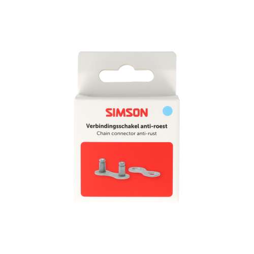 Simson verbindingsschakel Anti-roest 1/8 (8711646934933)