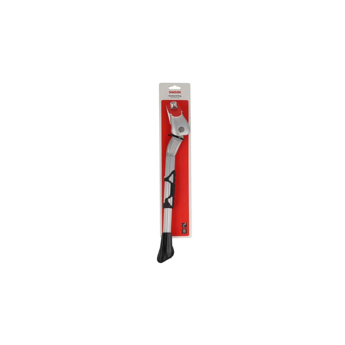 Simson standaard King verstelbaar zilver (8711646935060)