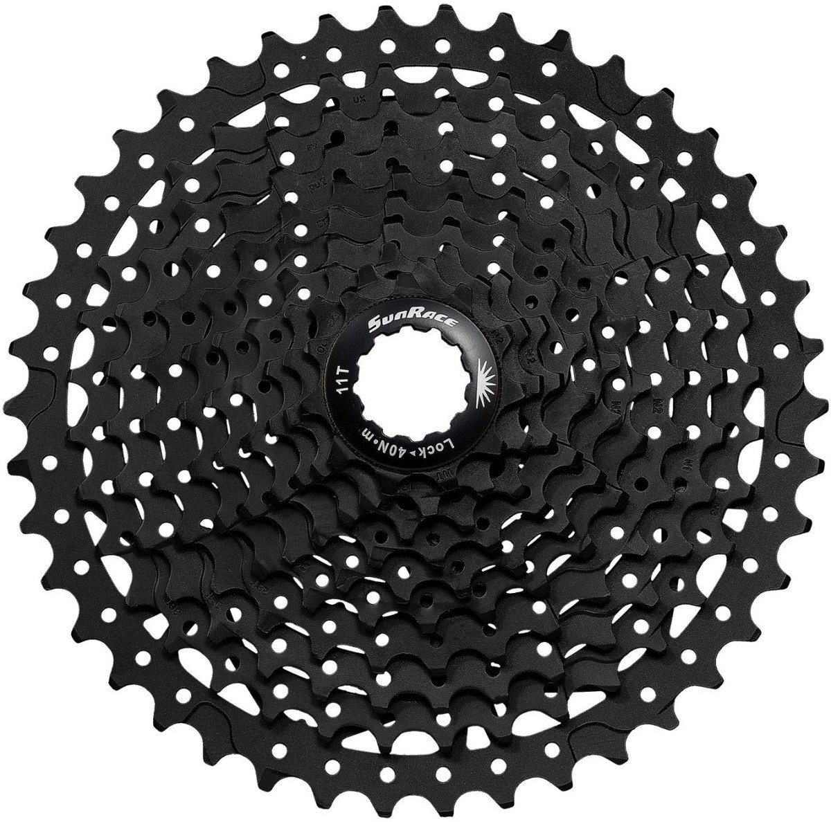 Sunrace cassette 10v 11/42 zwart (4710944250022)