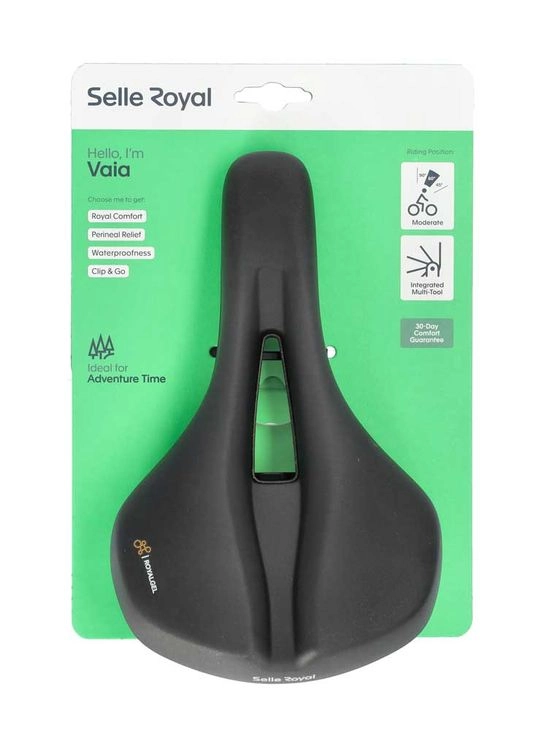 Selle Royal zadel Vaia Moderate zwart (8021890593511)
