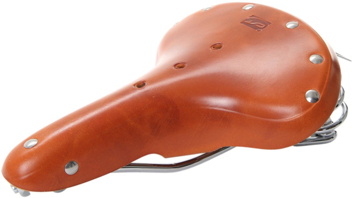 Zadel leder Contec classi c excl veer bruin heren (4250311358307)