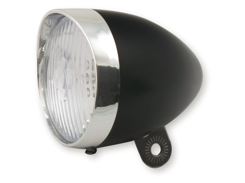 Merkloos Koplamp retro led holl batt balh zw (8715117013011)