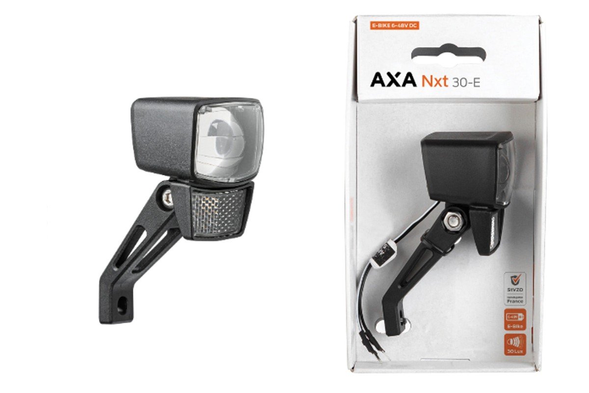 Koplamp Axa nxt 30 e-bike 6-48v zw (8713249332956)