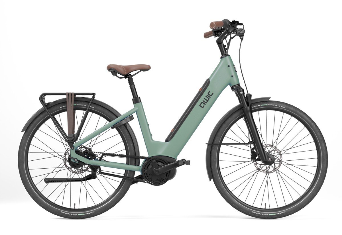 QWIC Elan Flow Dames Pebble Green L 54cm 2026 (8718792045742)