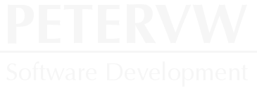 Logo Software Developer Peter