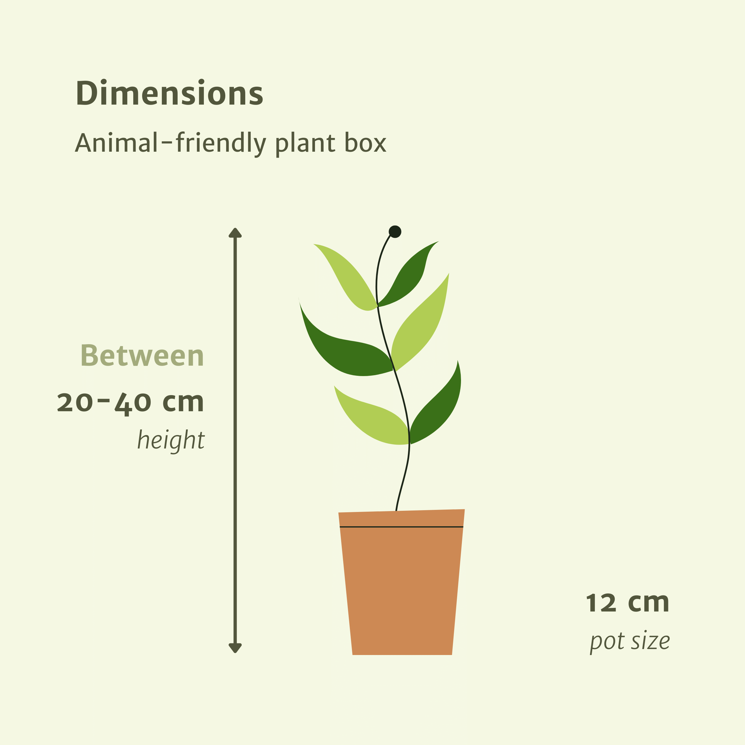 Diervriendelijke plantenbox - 4 stuks (8720634287159)