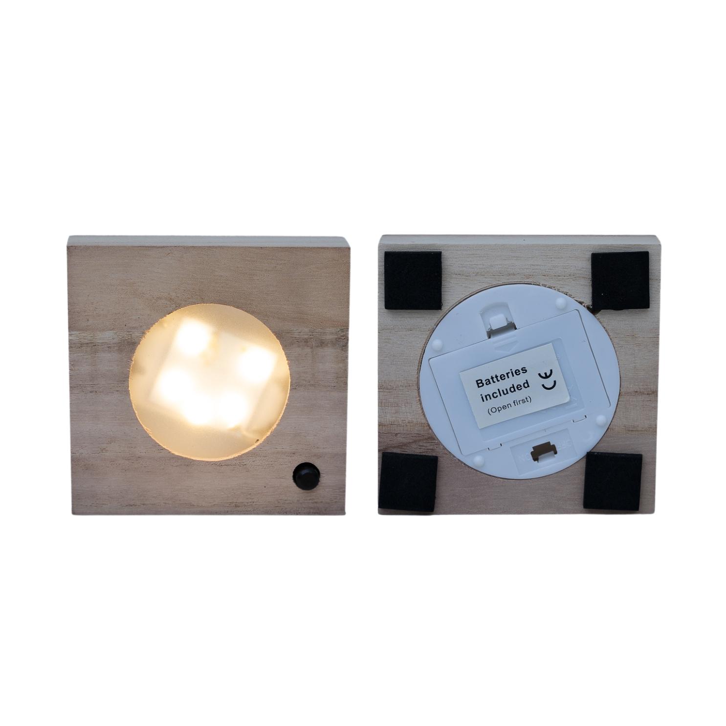Calathea in Samoa glas met LED verlichting (8720634287401)