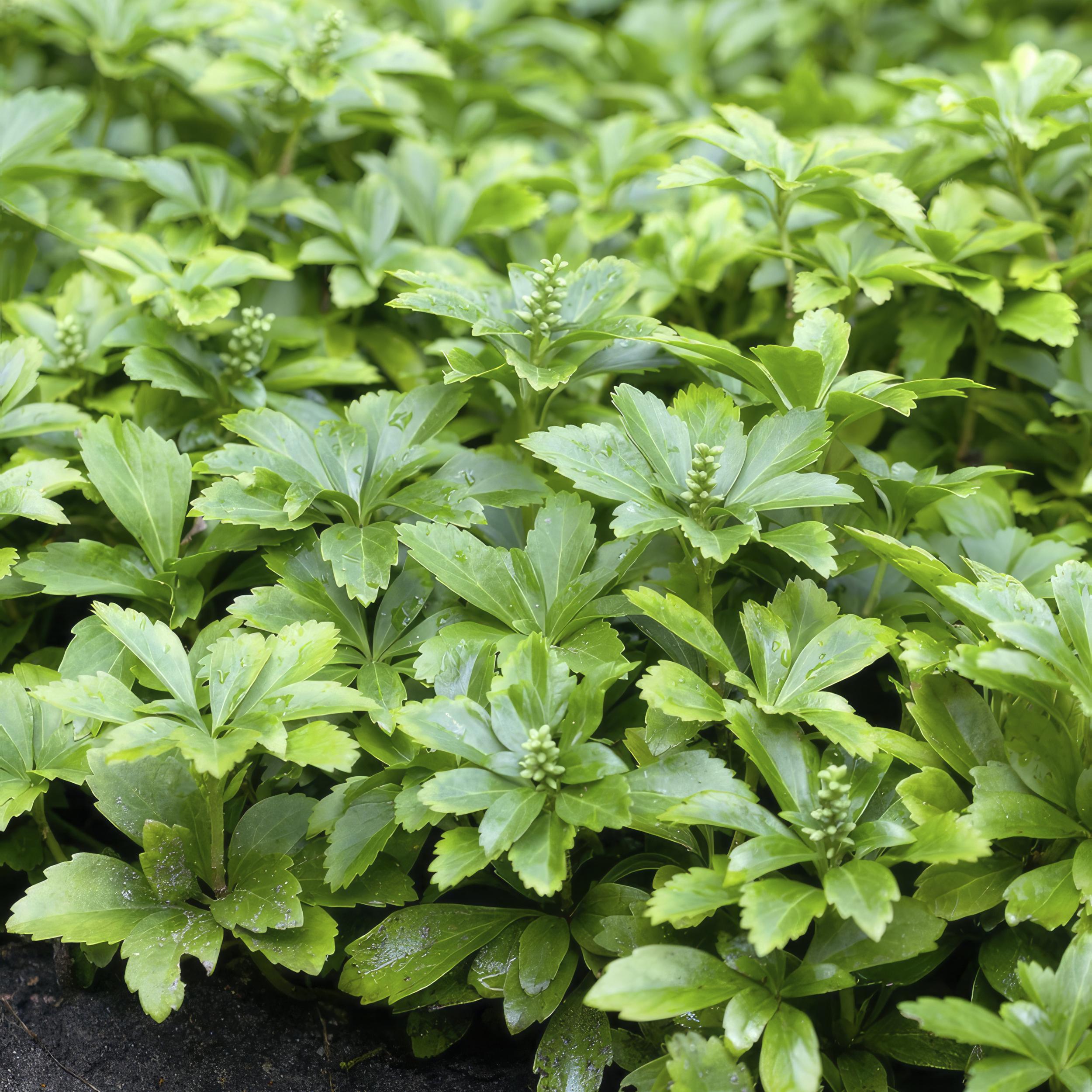 Garden basics 12x Pachysandra term. 'Green Carpet' - ↕10-25cm - Ø9cm (46960)