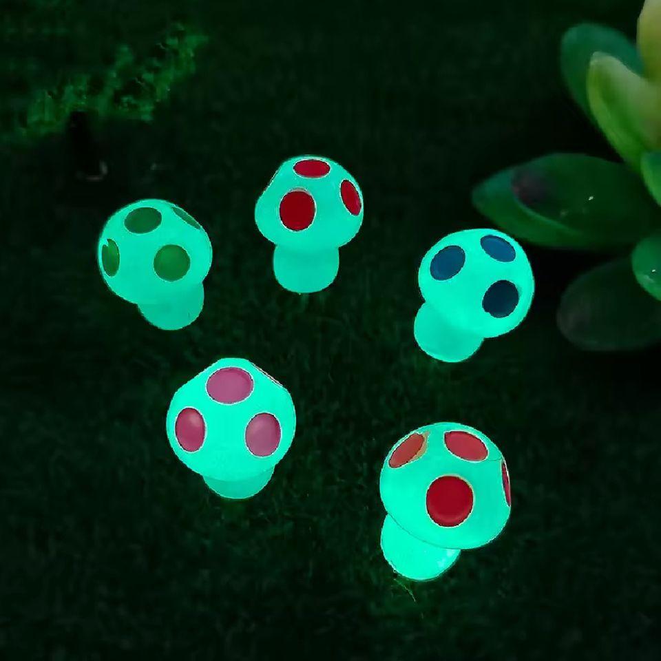 Glow in the dark - Mushrooms - Multi - 8 stuks (8720872024479)