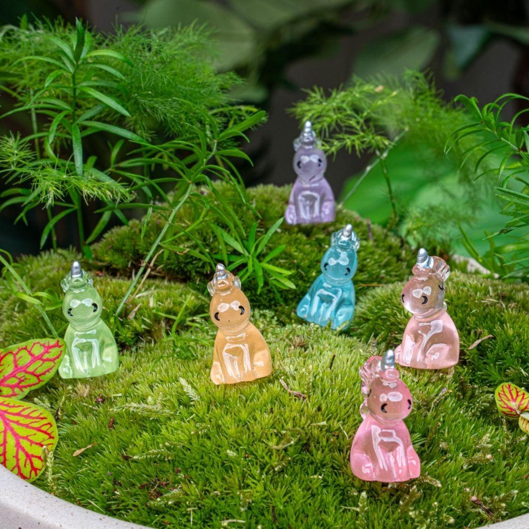 Glow in the dark - Unicorns - Multi - 6 stuks (8720872024455)